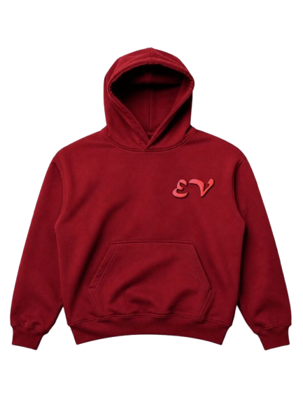 HOODIE - WINE RED [PREORDER]