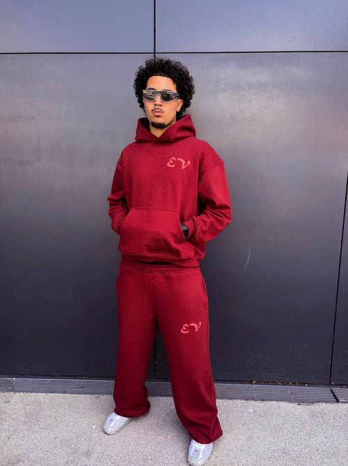 HOODIE - WINE RED [PREORDER]